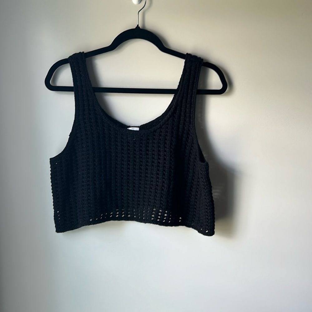 Crochet crop top